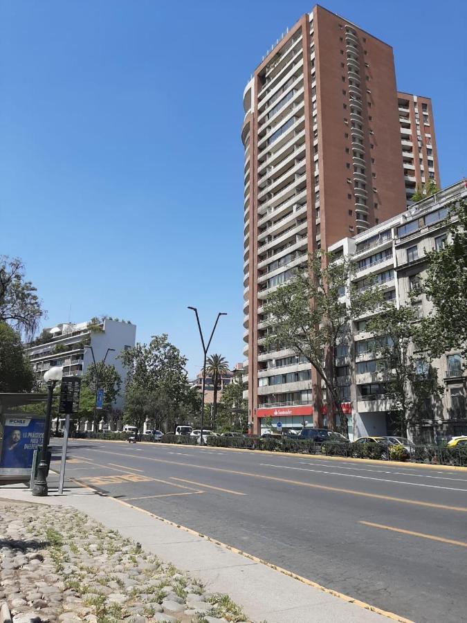Departamento Amoblado Providencia Apartamento Santiago Exterior foto